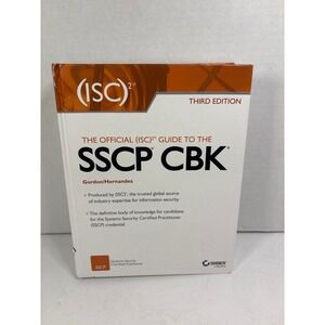 The Official ISC2 Guide to the SSCP CBK Third Edition Gordon Hernandez Hardcover